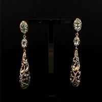 Earrings Maria e Luisa Jewels Woman in Silver Topazio OA0224/V1 - OA0224/V1
